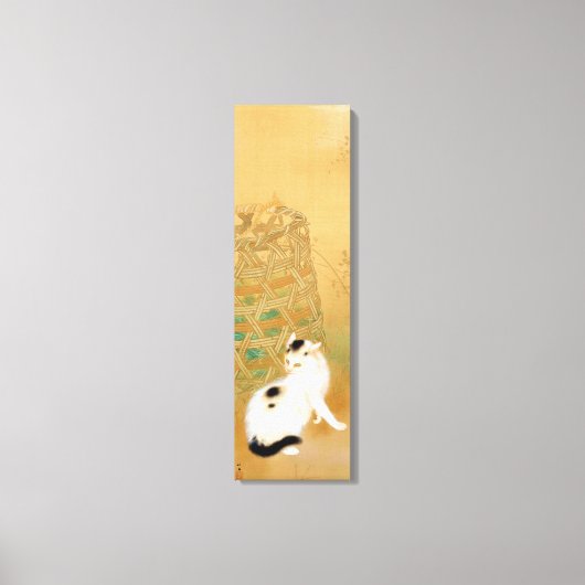 Japanische Katze, Takeuchi Seihō, japanische Kunst Leinwanddruck (Vorderseite)