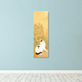 Japanische Katze, Takeuchi Seihō, japanische Kunst Leinwanddruck (Insitu (Holzboden))
