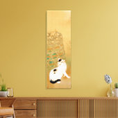 Japanische Katze, Takeuchi Seihō, japanische Kunst Leinwanddruck (Insitu (Wohnzimmer))