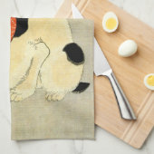 Japanische Katze, Utagawa Kuniyoshi Küchentuch (Viertel Falte)