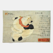 Japanische Katze, Utagawa Kuniyoshi Küchentuch (Horizontal)