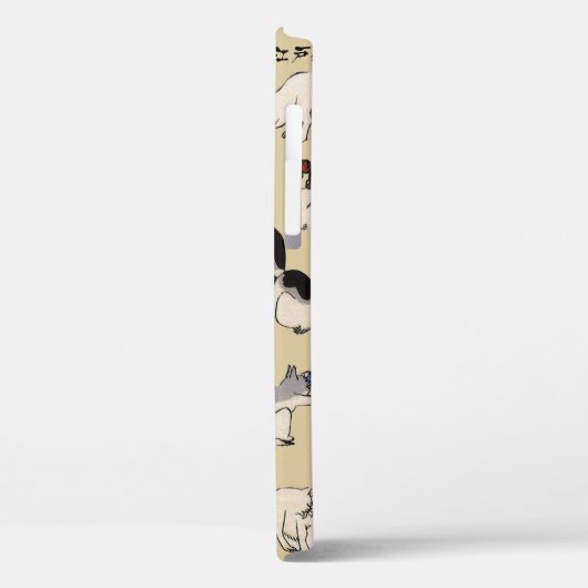 Japanische Katzen (farbänderbar) Case-Mate iPhone Hülle (Rückseite / Links)