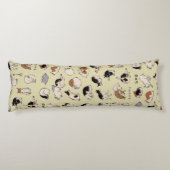 Japanische Katzen (farbänderbar) Seitenschläferkissen (Rückseite)