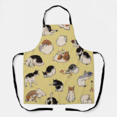 Japanische Katzen (Farbveränderlich) Schürze (Vorderseite)