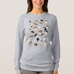 Japanische Katzen, Hiroshige, Ukiyo-e T-Shirt