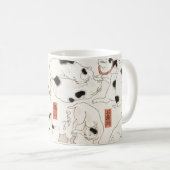 Japanische Katzen Kaffeetasse (VorderseiteRechts)
