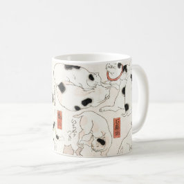 Japanische Katzen Kaffeetasse