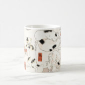 Japanische Katzen Kaffeetasse (Mittel)