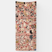 Japanische Katzen Ukiyo-e Funny kitty Banner (Vertikal)