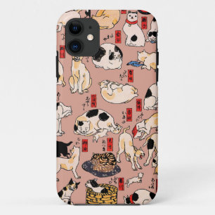 Japanische Katzen Ukiyo-e Funny kitty Case-Mate iPhone Hülle