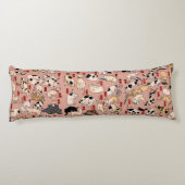 Japanische Katzen Ukiyo-e Funny kitty Seitenschläferkissen (Rückseite)