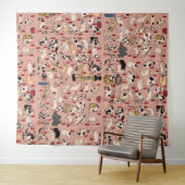 Japanische Katzen Ukiyo-e Funny kitty Wandteppich (Beispiel (Horizontal))