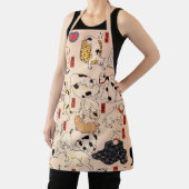 Japanische Katzen von Utagawa Kuniyoshi-Schürze Schürze (InSitu)