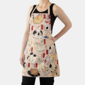 Japanische Katzen von Utagawa Kuniyoshi-Schürze Schürze (InSitu)