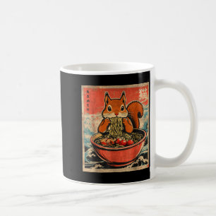 Japanische Kawaii-Eichhörnchen, die Ramen-Anime-Ge Kaffeetasse