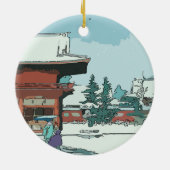 Japanische Keramik Ornament (Hinten)