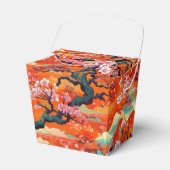 Japanische Kimono Fabric stilisierte die Gevor Box Geschenkschachtel (Vorderseite)