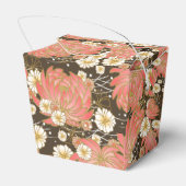 Japanische Kimono Fabric stilisierte die Gevor Box Geschenkschachtel (Rückseite)