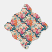 Japanische Kimono Fabric stilisierte die Gevor Box Geschenkschachtel (Ungefaltet)