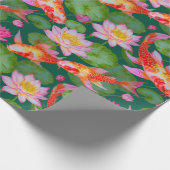 Japanische Kimono Fabric-Verpackung Geschenkpapier (Ecke)