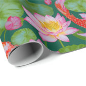 Japanische Kimono Fabric-Verpackung Geschenkpapier (Rolleneckpunkt)