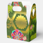 Japanische Kimono-Geschenkboxen Geschenkschachtel (Geöffnet)