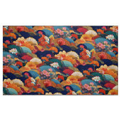 Japanische Kimono-inspirierte Ware Stoff (Fat Quarter (45,7 x 55,9 cm))