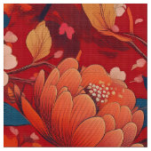 Japanische Kimono-inspirierte Ware Stoff (Nahaufnahme)