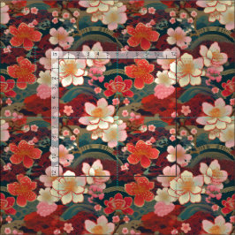 Japanische Kimono-inspirierte Ware Stoff