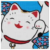 Japanische Kimono-Muster Stoff (Nahaufnahme)