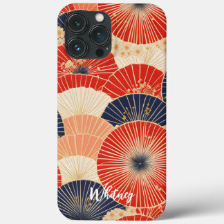 Japanische Kimono Muster Umbrellas Name Case-Mate iPhone Hülle