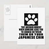 JAPANISCHE KINDER. AWKWARD DESIGNS POSTKARTE (Vorne/Hinten)