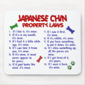 JAPANISCHE KINN Eigentums-Gesetze 2 Mousepad (Vorne)