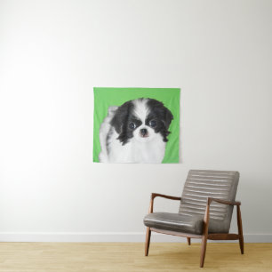 Japanische Kinofilme - Hundekunst Wandteppich