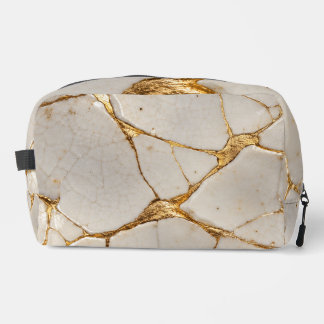 Japanische Kintsugi Gold Riss Keramik Waschbeutel