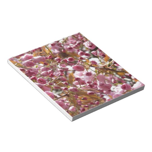 Japanische Kirschbaume Notizblock (angewinkelt)