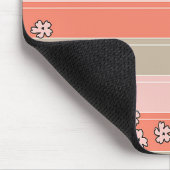 Japanische Kirschblüte Mousepad (Ecke)