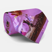 Japanische Kirschblüten 13 Krawatte (Gerollt)