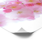 Japanische Kirschblüten Fotodruck (Ecke)
