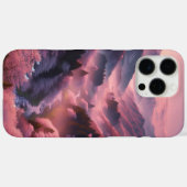 Japanische Kirschblüten in einem Bergwald Case-Mate iPhone Hülle (Rückseite (Horizontal))