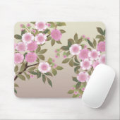 Japanische Kirschblüten Mousepad (Mit Mouse)