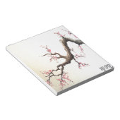 Japanische Kirschblüten Notizblock (angewinkelt)