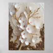 Japanische Kirschblüten Poster (Vorne)