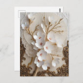 Japanische Kirschblüten Postkarte (Vorne/Hinten)