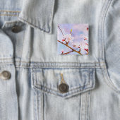 Japanische Kirsche - Sakura in Bloom Button (Beispiel)