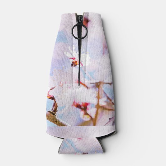 Japanische Kirsche - Sakura in Bloom Flaschenkühler (Rückseite)