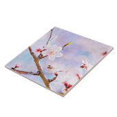 Japanische Kirsche - Sakura in Bloom Fliese (Seite)