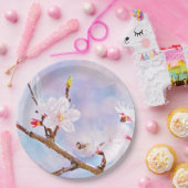 Japanische Kirsche - Sakura in Bloom Pappteller (Party)