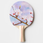 Japanische Kirsche - Sakura in Bloom Tischtennis Schläger (Vorderseite)