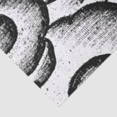 JAPANISCHE KLOUEN DES ZERFELDS IN SCHWARZ SEIDENPAPIER (Detail)